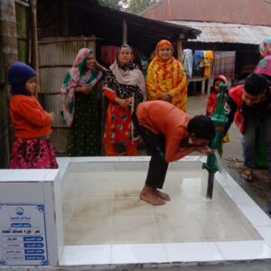 Surface well with pump - India